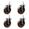 Service Caster 5 Inch High Temp Glass Filled Nylon Wheel Swivel 34 Inch Threaded Stem Caster Set SCC-TS20S514-GFNSHT-34212-4 - alternate 1
